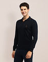 U.S. Polo Assn. Solid Regular Fit Sweater