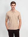 Arrow Sport All-Over Printed Regular Polo Shirt
