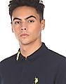 U.S. Polo Assn. Pique Striped Polo Shirt