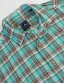 Arrow Sports Linen Blend Check Shirt