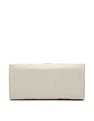 Tommy Hilfiger Solid Beige Pu Handbag