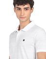 AD by Arvind Cotton Printed Polo Shirt
