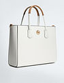 U.S. Polo Assn. Women Metallic Hardware Structured Handbag