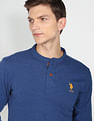 U.S. Polo Assn. Denim Co. Heathered Henley T-Shirt