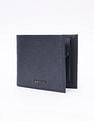 Calvin Klein Logo Navy Leather Bi-Fold Wallet
