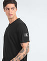 Calvin Klein Jeans Logo Sleeve Badge Regular Fit T-Shirt