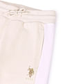 U.S. Polo Assn. Kids Boys Brand Printed Regular Fit Track Pants