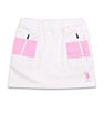 U.S. Polo Assn. Kids Girls Solid Mini Pencil Skirt
