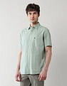 Arrow Sport Textured Dobby Pure Cotton Shirt