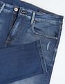 Flying Machine Slash Slim Tapered Fit Jeans