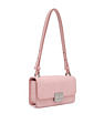 Tommy Hilfiger Solid Pink Pu Shoulder Bag