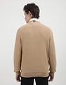 Tommy Hilfiger Oval Structure Crew Neck Sweater