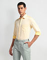 Arrow Geometric Pattern Slim Fit Shirt