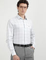 Tommy Hilfiger Herringbone Checked Regular Fit Shirt