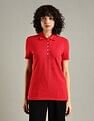 Tommy Hilfiger Solid Regular-Fit Cotton Polo T-Shirt