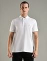 Tommy Hilfiger Solid Regular Fit Cotton Polo T-Shirt