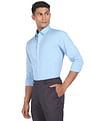 Arrow Self Design Manhattan Slim Fit Shirt
