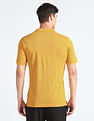 Flying Machine Pure Cotton Patterned Polo Shirt