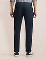 U.S. Polo Assn. Printed Slim Straight Fit Satin Trousers
