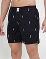 USPA Innerwear Relaxed Fit Printed IYAB Boxers - Pack Of 1