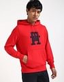 Tommy Hilfiger Embroidered Logo Regular-Fit Cotton Hooded Sweatshirt
