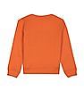 U.S. Polo Assn. Kids Pure Cotton Brand Print Sweatshirt