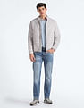 Flying Machine Mid Rise Freddie Slim Straight Jeans