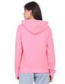 Calvin Klein Jeans Women Pink Shrunken Institutional Hoodie