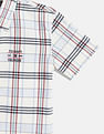 Tommy Hilfiger Kids Boys Checked Regular-Fit Cotton Shirt
