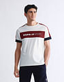 USPA Active Brand Embossed Slim Fit T-Shirt