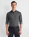 Arrow Geometric Print Cotton Shirt