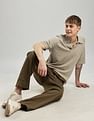 Calvin Klein Jeans Solid Regular Fit Viscose Polo Shirt