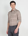 Arrow Newyork Super Slim Fit Check Shirt