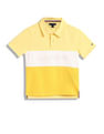 Tommy Hilfiger Kids Boys Colorblock Regular-Fit Cotton Polo T-Shirt