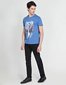 U.S. Polo Assn. Denim Co. Crew Neck Cotton Graphic Print T-Shirt