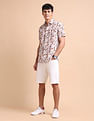 U.S. Polo Assn. Denim Co. Slim Fit Tropical Printed Shirt