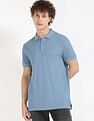 Tommy Hilfiger Solid Slim-Fit Cotton Polo Shirt