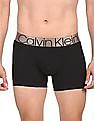 Calvin Klein Underwear Men Black Mid Rise Solid Trunks