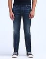 Flying Machine Slash Slim Tapered Washed Jeans