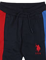 U.S. Polo Assn. Kids Mid Rise Drawstring Waist Track Pants