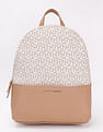Tommy Hilfiger Logo White Polyester Backpack