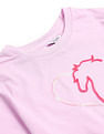 U.S. Polo Assn. Kids Girls Embellished Cotton T-Shirt