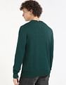 Tommy Hilfiger Solid Regular-Fit Cotton Sweater