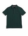 Tommy Hilfiger Kids Boys Striped Regular-Fit Cotton Polo T-Shirt
