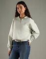 Tommy Hilfiger Regular Fit Cotton Half-Zip Sweatshirt