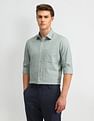 Arrow Twill Micro Checked Shirt