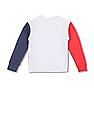 U.S. Polo Assn. Kids Crew Neck Brand Print Sweatshirt