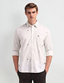 Arrow Sport Geometric Print Cotton Shirt