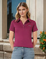 U.S. Polo Assn. Women Regular Fit Polo Shirt