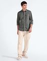 Flying Machine Western Yoke Relaxed Fit Shirt